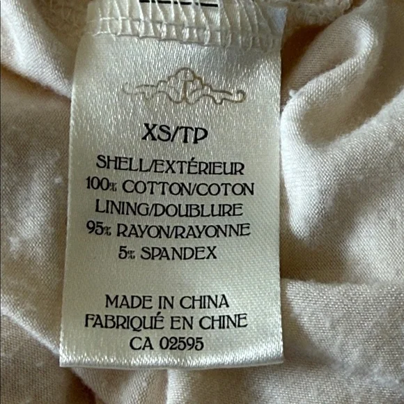 Temperance XS Elegant crochet Lace Sleeveless mini Dress cream - Picture 11 of 11